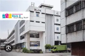 Disewakan Kios di lantai dasar Huk , depan  hall blok E ,Au