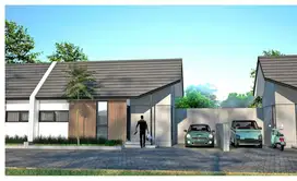 Rumah Modern Cluster 15 Unit Dekat Stasiun Gawok Sukoharjo