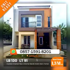 Hunian 2 Lantai Modern, Asri dan Strategis di Jatimurni, Bekasi