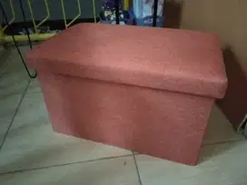 DIJUAL Storage Box rangkap Mini Sofa Orange BARU!