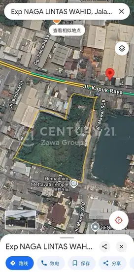 Disewakan Tanah Lokasi Strategis Di Kapuk Raya Jakarta Utara