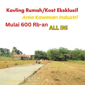 Kavling Cibarusah View SHM, View Alam Asri & Akses Jalan Mudah