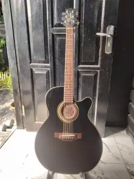 Jual cepet gitar akustik takamine type ed2nc original bonis soft case