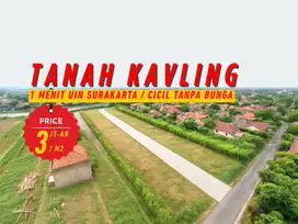 Kavling Solo Standar Perumahan Cocok Untuk Kost dan Rumah Dekat Kampus