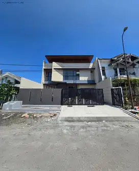 Rumah Kertajaya Indah Timur NEW MINIMALIS ROW 4 MOBIL