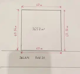 Kavling Komersil Sunburst BSD City Badan Kotak Siap Bangun