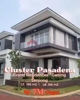 Dijual Rumah Mewah Hook Gading Serpong - Pasadena Grand Residence