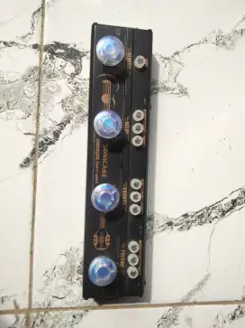 Cek gitar akustik original merk Sonic cake ada reverb,delay, chorus