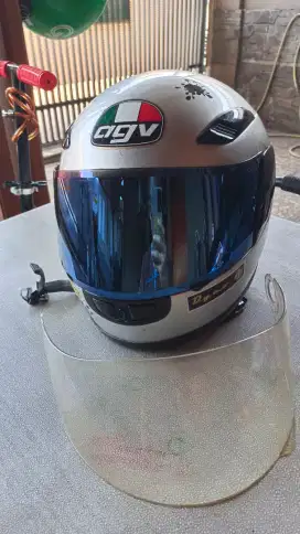 Helm AGV original busa ori tebal & cat ori