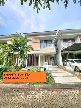 Rumah Hommy 2 lantai ada taman di Sektor 9 Bintaro Jaya 15139Ad