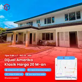 Dijual Single House Klasik di Cilandak Jakarta Selatan