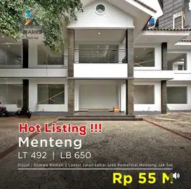 Dijual / Disewakan Rumah area komersial Menteng Jakarta Pusat