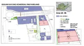 DIJUAL TANAH KAVLING KOMERSIAL FNB DI PARKLAND PODOMORO KARAWANG BARAT