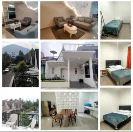 Dikontrakan rumah fullfurnished di Sentul city