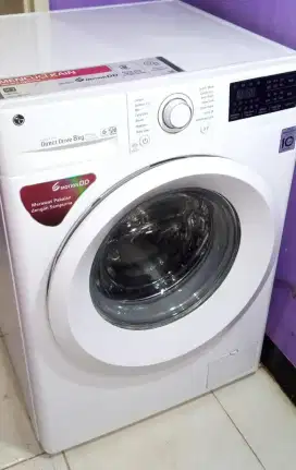 Mesin cuci frontloading LG 8kg masih bagus bgt,baru setahun beli