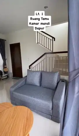 Disewakan Rumah 2 Lantai Hoek Siap Huni Semifurnish Di Podomoro