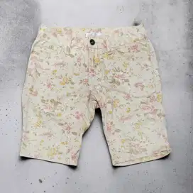 Hawaiian Floral Short Pants Celana Pendek Import