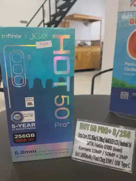 INFINIX HOT 50PRO+ 8/256 (SEGEL BOX)