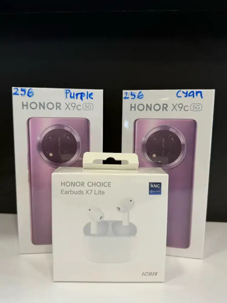 HONOR X9C 5G 12/256GB FREE EARBUDS X7 LITE - GARANSI RESMI