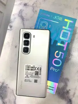 Infinix Hot 50 pro+ 8/256 titanium grey lengkap