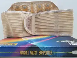 (Set) Korset Penyangga Tulang Belakang & Waist Magnet & Tongkat Lipat
