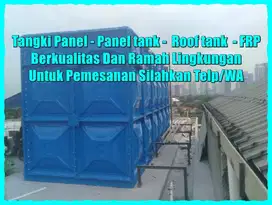 TANGKI AIR FIBERGLASS - GROUND TANK - PANEL FRP - ROOF TANK FRP