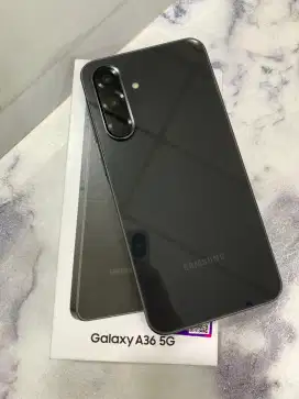 Samsung A36 5G 8/256 Black sein lengkap masih garansi