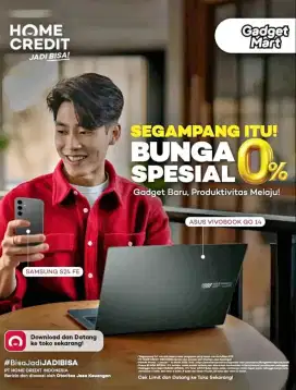 segampang itu cicilan laptop pakai homecredit