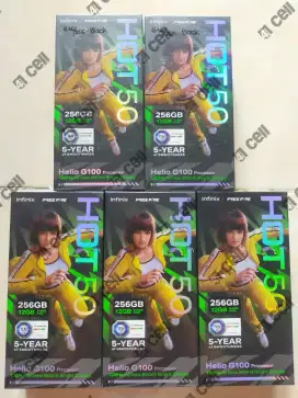 Infinix hot 50 NFC ram 6+6/256 100% baru Termurah