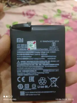 BATRE POCO X3 NFC