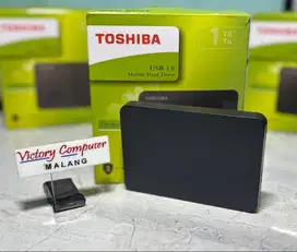 jual HDD External Toshiba Convio 1TB pemakain cuma sebentar