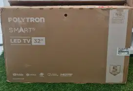 Polytron Smart TV 32 inch , kondisi sangat mulus , bagus , lengkap dus
