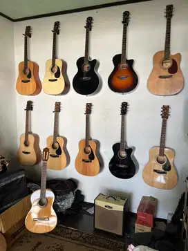 Gitar akustik elektrik original second