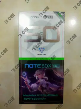 Infinix note 50x 5G ram 8+8/256 100% baru Termurah