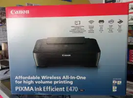 Printer Canon E-470 Print, Scan, Copy, wifi