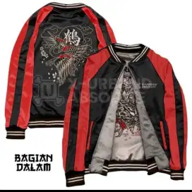 dijual jaket sukajan 300.000 kalok minat satset