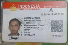 Driver Pribadi . Lagi cari pekerjaan