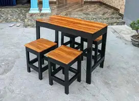 meja warkop kursi kotak