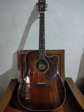 Gitar akustik cort mr500e br ori mulus jarang ada