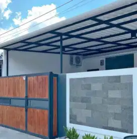 Kanopi dan pagar