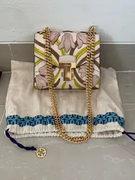 Tas Tory Burch Juliette Applique mini bag