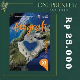 [PRELOVED] Buku Geografi SMA Kelas 11 Penerbit Erlangga