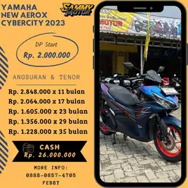 NEW AEROX 155 CYBERCITY 2023 KM LOW