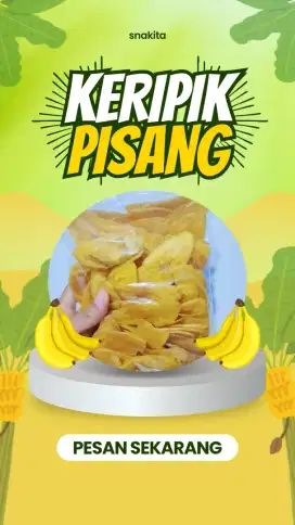 KERIPIK PISANG ASLI LUMAJANG MANIS 250gr 500gr 1kg
