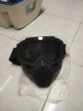 Kacamata Masker Google Mask 2In1 Motor Trail Cross Anti Debu Polusi