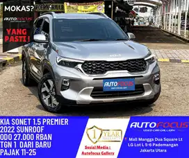 Kia Sonet 1.5 AT Premier 5 seater AT Silver 2022