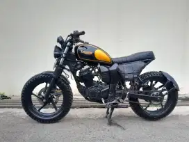 Custom Scarmbler basic byson 150 siap gas mulus caferacer japstyle