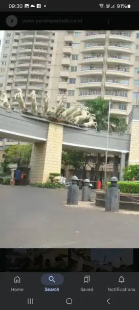 Apartment paladian park full furnished