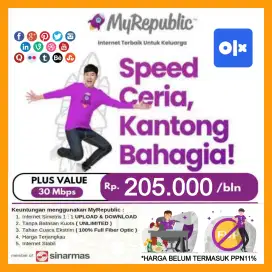 Wifi Murah My Republic Pasang Dulu Baru Bayar