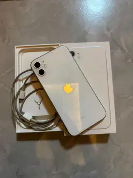 Fullset iPhone 11 64gb iBox normal putih
